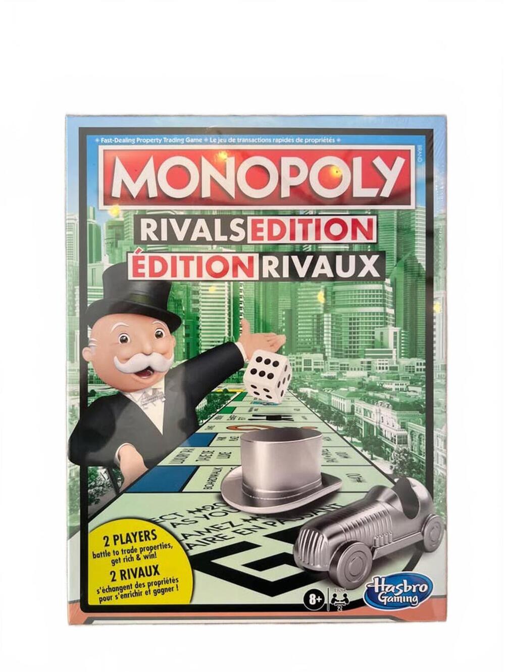 Monopoly Rivals Edition Board Game 2 Player Hasbro